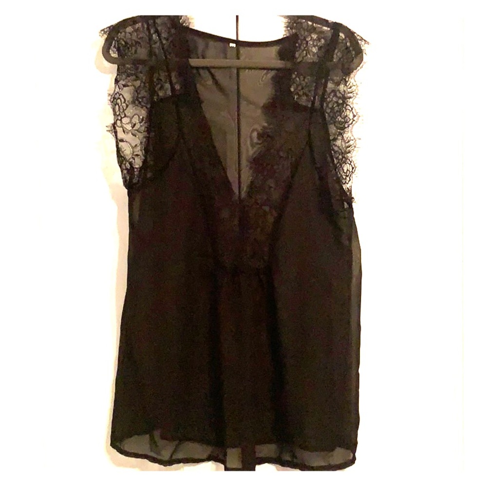 Sheer blouse